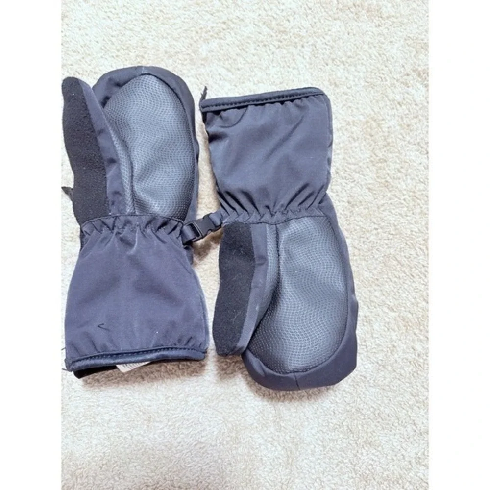 HEAD Winter Mittens Kids Small Side Zipper DuPont Sorona Insulated Snow Sled NEW